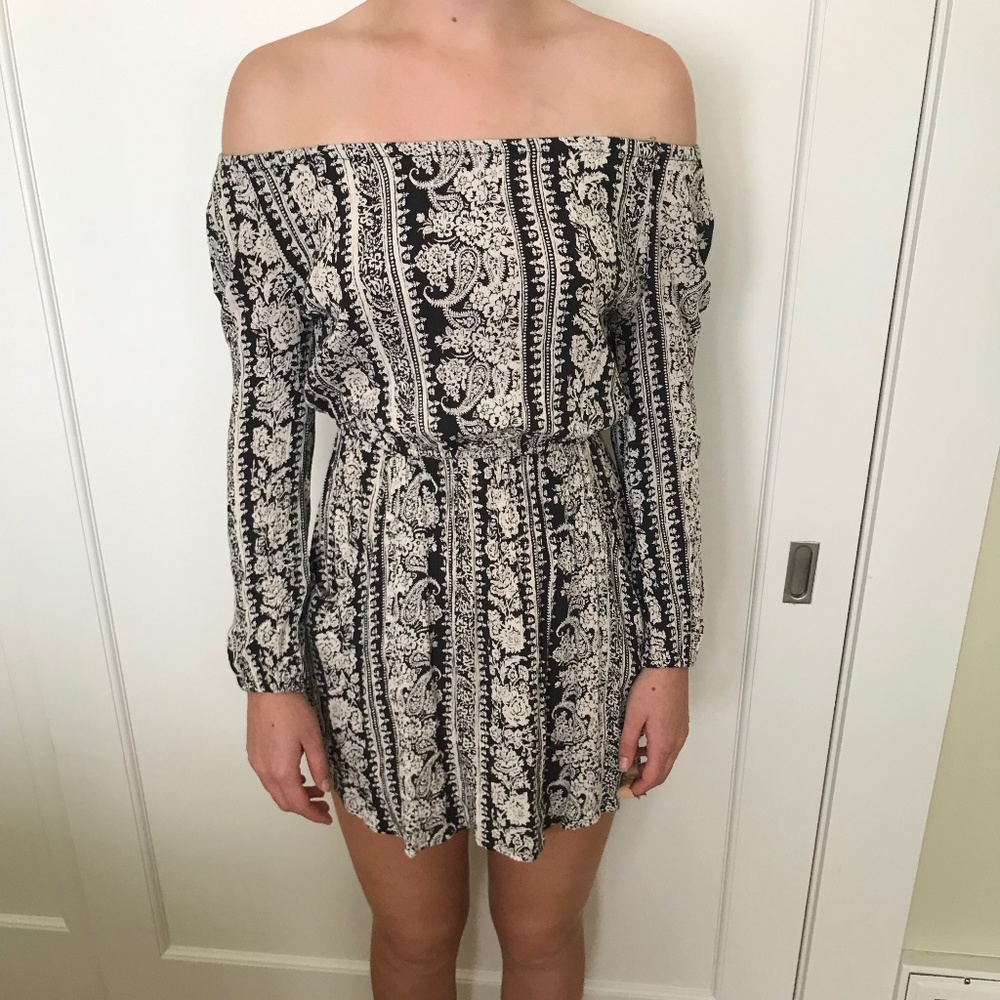 Off the shoulder dress